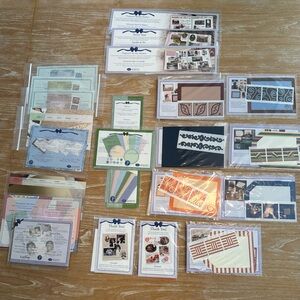 Creative Memories 22 Items -  thank you packs, borders,  mounting paper packs